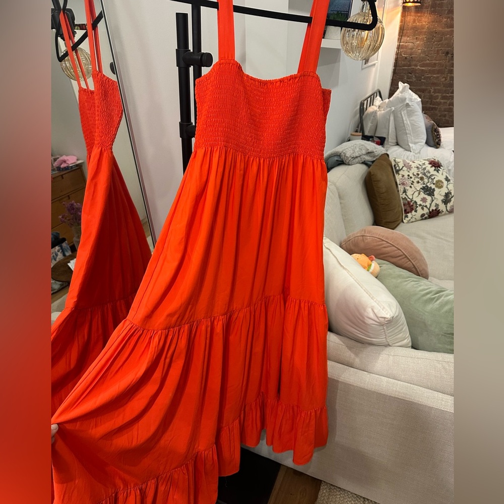 Zara Poppy Red Dress